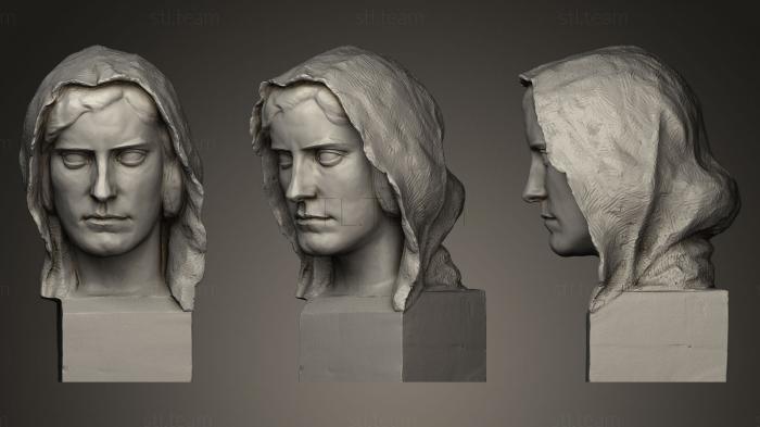 3D модель Жанна Эспонд (STL)